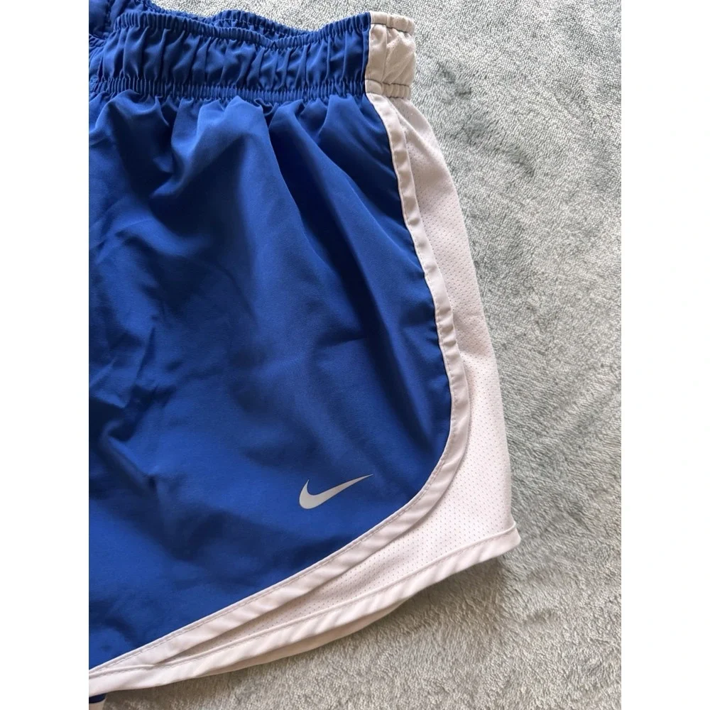 Nike Dri Fit Women's Running Activewear Blue Shorts Walking Jogging Size S